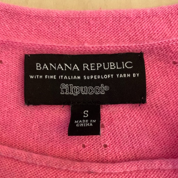 Banana Republic Pink Round Neck Sweater - Picture 5 of 11
